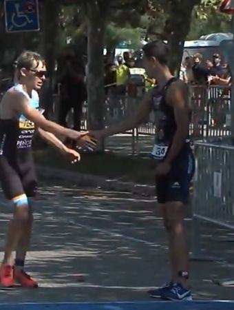 Gesto de desportivismo de Diego Méntrida