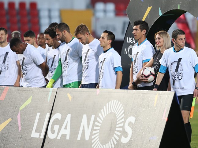 “Todos juntos contra a violência no desporto” foi o lema da jornada 31